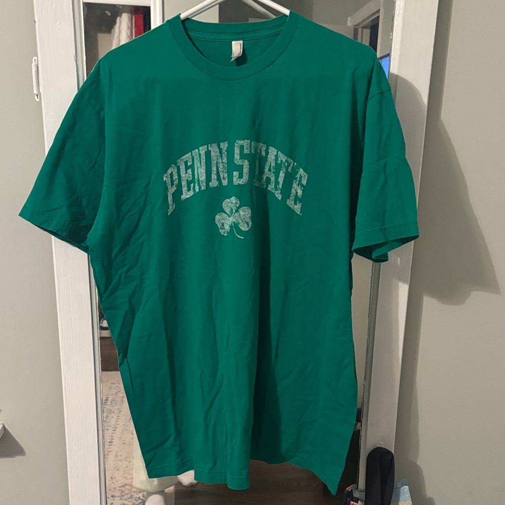 American Apparel Green Penn State Tee